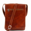 Мужская сумка Tuscany Leather Fabio TL141005 dark brown