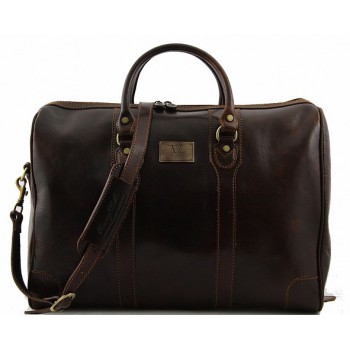 Дорожная сумка Tuscany Leather Luxembourg TL141024 dark brown
