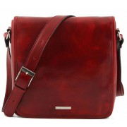Сумка свободного стиля Tuscany Leather Messenger TL90164 red