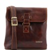 Сумка свободного стиля Tuscany Leather Andrea TL9087 dark brown