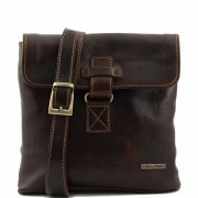 Сумка свободного стиля Tuscany Leather Andrea TL9087 dark brown