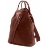 Кожаный рюкзак Tuscany Leather Shanghai TL140963 brown