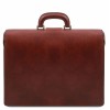 Саквояж-портфель Tuscany Leather Canova TL141826 dark brown