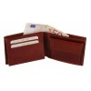 Эксклюзивный кожаный бумажник Tuscany Leather TL140763 dark brown