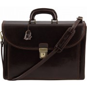 Портфель Tuscany Leather Taormina TL141205 dark brown 