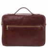 Кожаная сумка для ноутбука Tuscany Leather Vicenza TL141240 dark brown