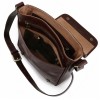 Мужская сумка Tuscany Leather Messenger TL141260 dark brown