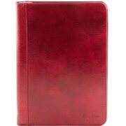 Кожаная папка Tuscany Leather LUIGI XIV TL141287 red