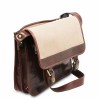 Кожаная сумка мессенджер Tuscany Leather Postina TL141288 brown