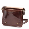 Кожаная сумка мессенджер Tuscany Leather Postina TL141288 dark brown