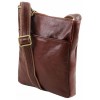 Мужская сумка через плечо Tuscany Leather Jason TL141300 red