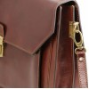 Кожаный портфель Tuscany Leather Napoli TL141348 black