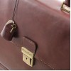 Кожаный портфель Tuscany Leather Roma TL141349 black