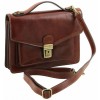 Мужская сумка через плечо Tuscany Leather Eric TL141443 black