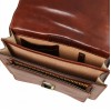Мужская сумка через плечо Tuscany Leather Eric TL141443 dark brown