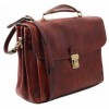 Кожаный портфель Tuscany Leather Alessandria TL141448 brown 
