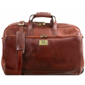 Дорожная сумка на колесах Tuscany Leather Samoa TL141453 brown