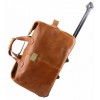 Дорожная сумка на колесах Tuscany Leather Barbados TL141537 dark brown