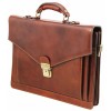 Кожаный портфель Tuscany Leather Volterra TL141544 honey
