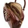 Кожаная сумка Tuscany Leather Pisa TL141660 brown