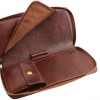 Кожаный клатч Tuscany Leather TL141663 brown