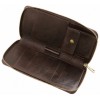 Кожаный клатч Tuscany Leather TL141663 dark brown