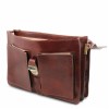 Кожаный портфель Tuscany Leather Assisi TL141825 honey