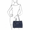 Женская кожаная сумка Tuscany Leather TL Bag TL142037 blue
