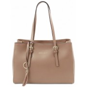 Женская кожаная сумка Tuscany Leather TL Bag TL142037 champagne