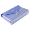 Женский кожаный клатч Narvin 9932 N.Polo Light Blue
