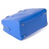 Женская кожаная сумка Narvin 9968 N.Armani Bright Blue
