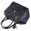 Женская кожаная сумка Narvin 9985 N.Gabrielle Black