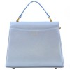 Женская кожаная сумка Narvin 9997 N.Polo Bright Blue