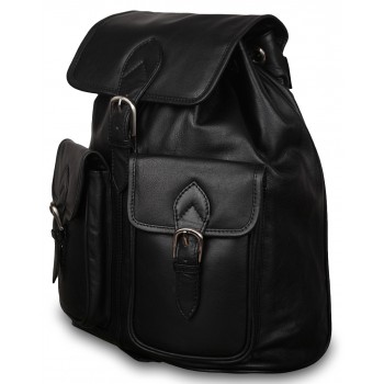 Кожаный рюкзак Visconti 1699L black